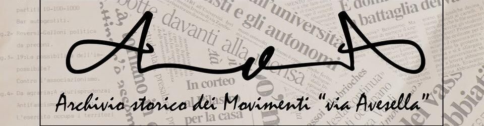 Archivio storico dei movimenti Via Avesella
